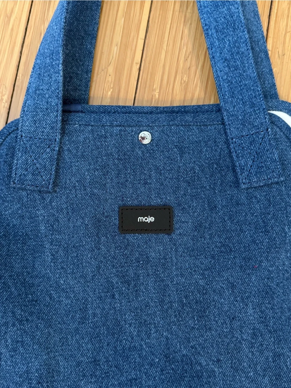 Maje Denim Tote